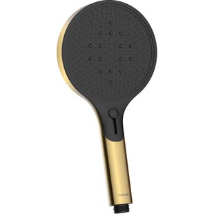 Hotbath &MORE Infinite Handdouche - 13.5cm - rond - ABS - Geborsteld messing PVD M320BBP