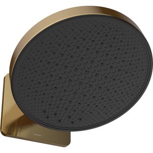 Hotbath &MORE Hoofddouche - 30cm - inbouw - rond - met box - 2 functies - Geborsteld messing PVD M620BBP