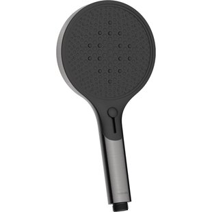 Hotbath &MORE Infinite Handdouche - 13.5cm - rond - ABS - Geborsteld gunmetal PVD M320BGP