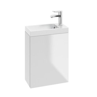 Nemo Spring Aurora Alba handwasbak 200 x 400 x 122 mm minerale composiet hoogglans wit 930524 Basin