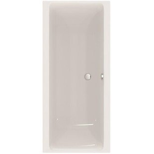 Go by Van Marcke Helsinki inbouwbad duo 180x80x46.5cm incl poten Acryl Glans Wit GA10401