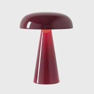 Como SC53 draagbare tafellamp roodbruin &Tradition - Woonkamer - Designer - Metaal - Met lampenkap
