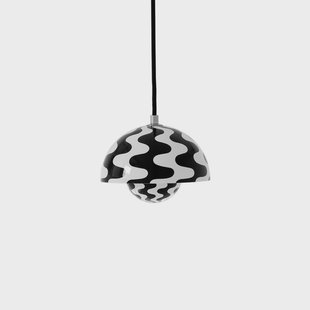 &Tradition - Flowerpot VP10 hanglamp zwart/wit