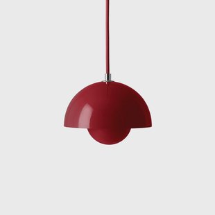 &Tradition - Flowerpot VP10 hanglamp vermiljoenrood