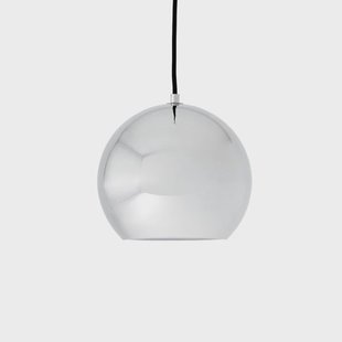 Topan VP6 hanglamp verchroomd &Tradition - Woonkamer - Designer - Metaal - 1 lamp