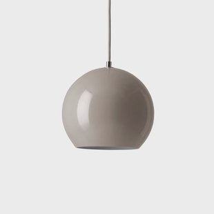 Topan VP6 hanglamp grijs beige &Tradition - Woonkamer - Designer - Metaal - 1 lamp