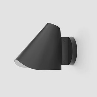 Bonnet SC103 wandlamp Zwart &Tradition - Woonkamer - Modern - Aluminium - 1 lamp