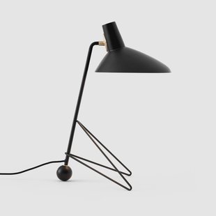 Tripod HM9 tafellamp matzwart &Tradition - Woonkamer - Aluminium - Driebeen