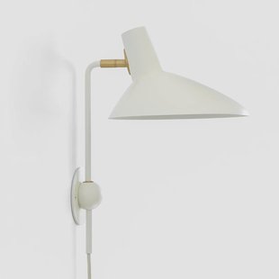Tripod HM12 wandlamp Mat Wit &Tradition - Woonkamer - Aluminium - Met lampenkap