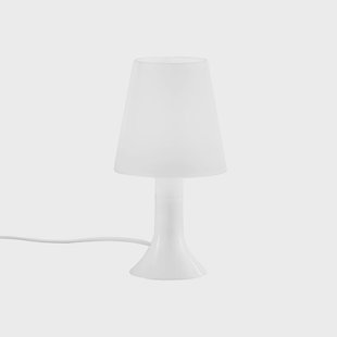 Luce Ambiente Design Tafellamp BINGO Lumetto, wit, hoogte 24,5 cm, kunststof