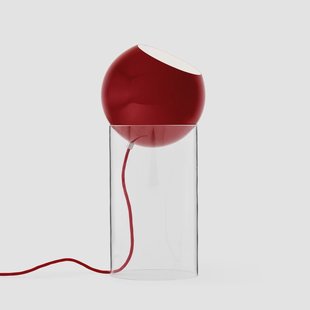 Topan VP14 vloerlamp vermiljoenrood E27 &Tradition - Woonkamer - Designer - Aluminium - 1 lamp
