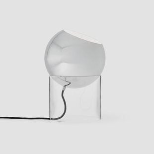 Topan VP13 tafellamp chroomkleurig E27 &Tradition - Woonkamer - Designer - Aluminium - 1 lamp