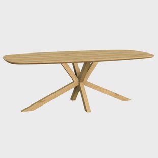 Tower Living Eettafel 'Crotone' Acaciahout, 240 x 110cm