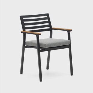 Kave Home Tuinstoel 'Bona' kleur Zwart