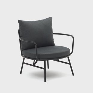Kave Home Outdoor Fauteuil 'Bramant' kleur Zwart
