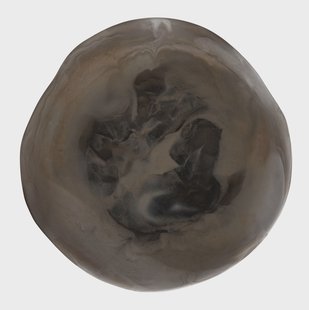 MUST Living schaal 'Michelangelo', kleur Zwart en Bruin