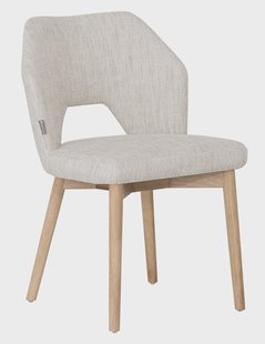 MUST Living Eetkamerstoel 'Blossom', kleur Naturel