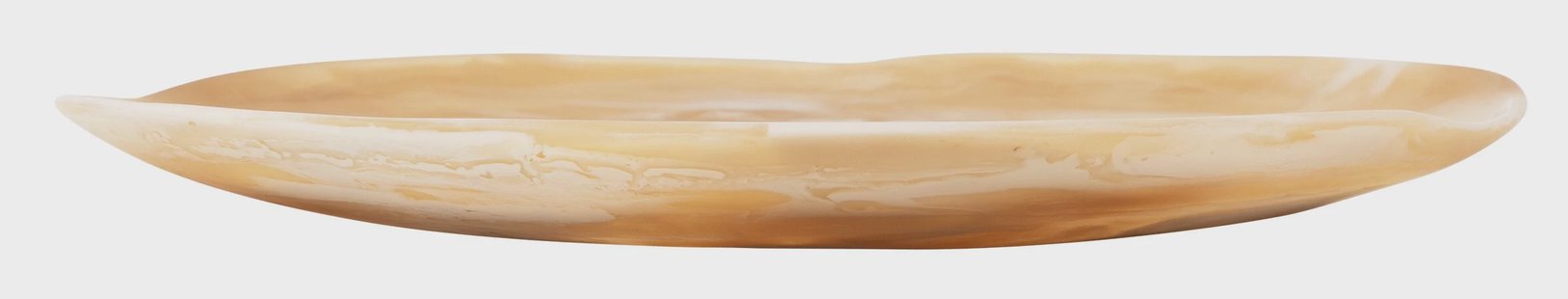 MUST Living schaal 'Michelangelo', kleur Bruin en Wit