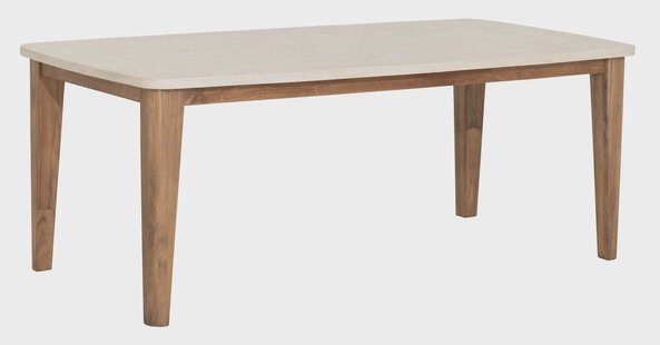 DTP Home Eettafel 'Bliss' Mortex Teakhout, 275 x 100cm