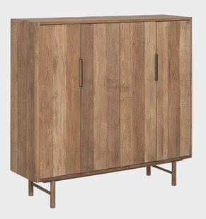 DTP Home Opbergkast 'Bliss' Teakhout, 140 x 130cm