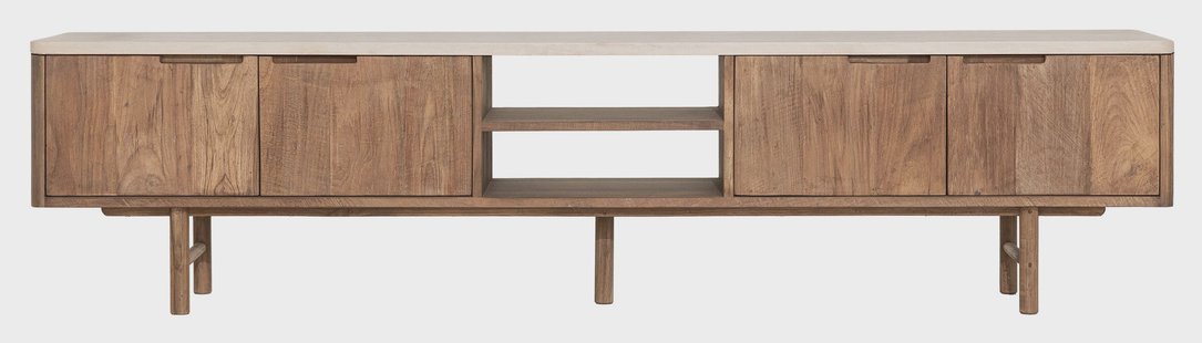 DTP Home TV-meubel 'Bliss' Mortex Teakhout, 210cm