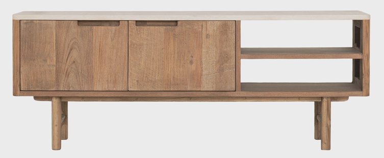 DTP Home TV-meubel 'Bliss' Mortex Teakhout, 130cm