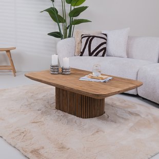 Livingfurn Salontafel 'Lausanne' Teakhout, 120 x 70cm