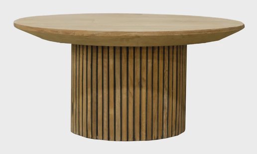 Livingfurn Ronde Salontafel 'Lausanne' Teakhout, 80cm