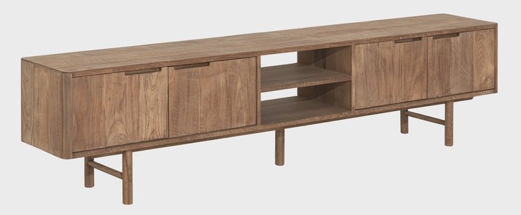 DTP Home TV-meubel 'Bliss' Teakhout, 210cm