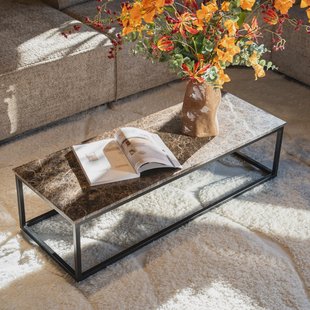 Eleonora Salontafel 'Rico' Marmer, 120 x 45cm