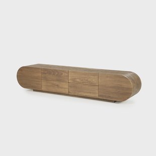 Eleonora TV-meubel 'King' Mangohout, 210cm