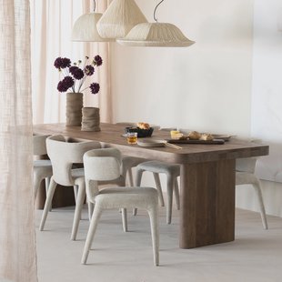 Eleonora Eettafel 'Edward' Mangohout, 240 x 100cm