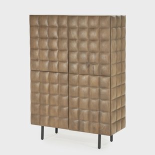 Eleonora Opbergkast 'Felix' Mangohout, 147 x 109cm