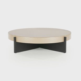 Eleonora Ronde Salontafel 'Juliet' 110cm, kleur Beige