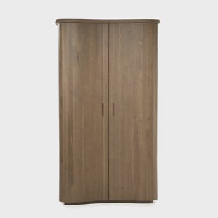 Eleonora Opbergkast 'Josh' Eiken, 210 x 120cm, kleur Bruin