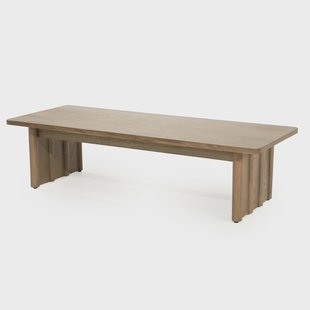 Eleonora Salontafel 'Jake' Eiken, 120 x 47cm, kleur Bruin