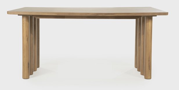 Eleonora Eettafel 'Jake' Eiken, 180 x 100cm, kleur Bruin