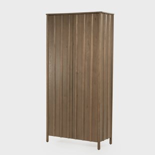 Eleonora Opbergkast 'Jake' Eiken, 210 x 102cm, kleur Bruin