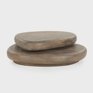 By-Boo Organische Salontafel 'Kabo' Mangohout, kleur Bruin