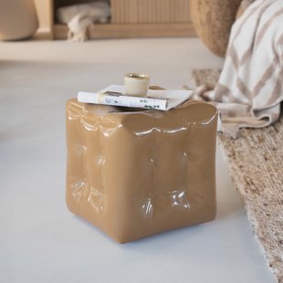 By-Boo Kruk 'Capti' Magnesium Oxide, kleur Mosterd