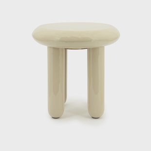 By-Boo Ronde Bijzettafel 'Balloon' 43cm, kleur Beige