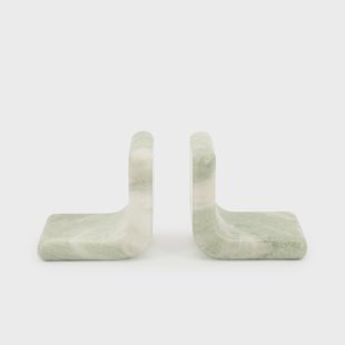 By-Boo Boekenstandaard 'Verde' Marmer