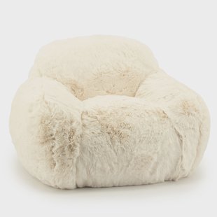 By-Boo Kinderfauteuil 'Hug' Fluffy, kleur Beige