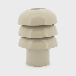 By-Boo Tafellamp 'Curo' 35cm hoog, kleur Taupe