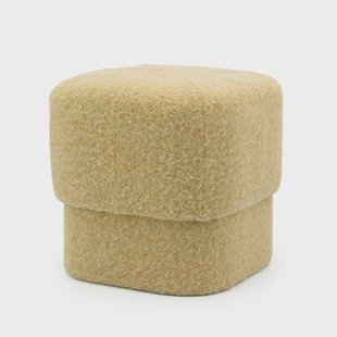 By-Boo Poef 'Kelso' kleur Mosterd