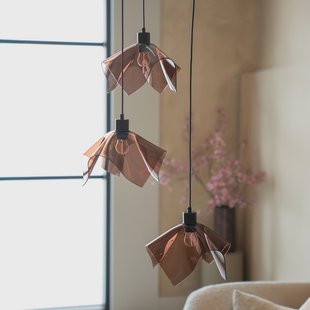 By-Boo Hanglamp 'Nims' Acryl, 3-lamps