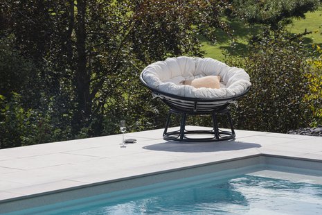 Nohr Loungestoel 'Nickos' Rattan