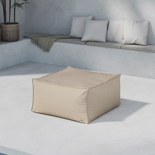 Nohr Outdoor Hocker 'Adron' Olefin, kleur Beige