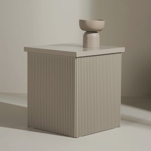 Nohr Vierkante Bijzettafel 'Mistina' 40 x 40cm, kleur Beige