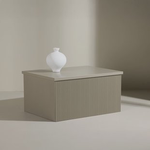 Nohr Bijzettafel 'Mistina' 80 x 60cm, kleur Beige